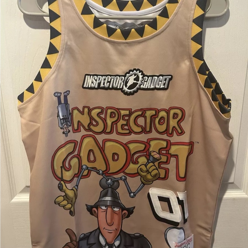 Headgear Classics Inspector Gadget Graphic Basketball Jersey